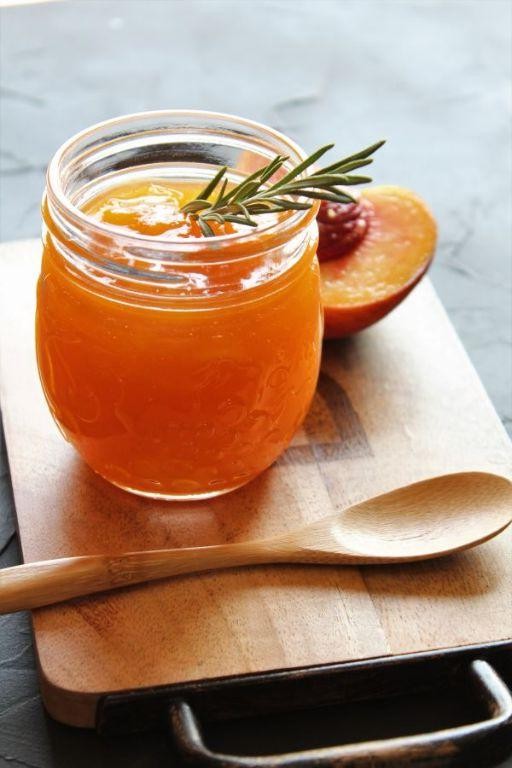 Peach Rosemary Jam