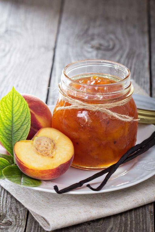 Peach Vanilla Bean Sure Jell Preserves