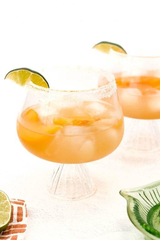 Peach Vodka Margarita