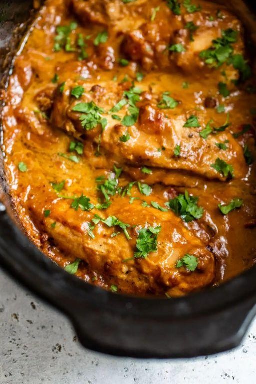 Peanut Butter Chicken Slow Cooker Stew