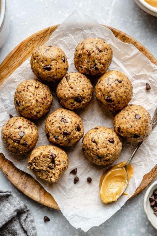 Peanut Butter Chip Energy Balls