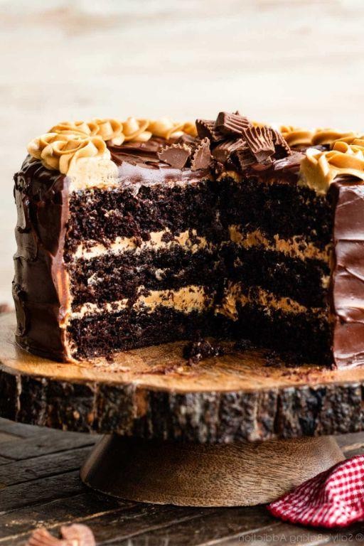 Peanut Butter Chocolate Cake