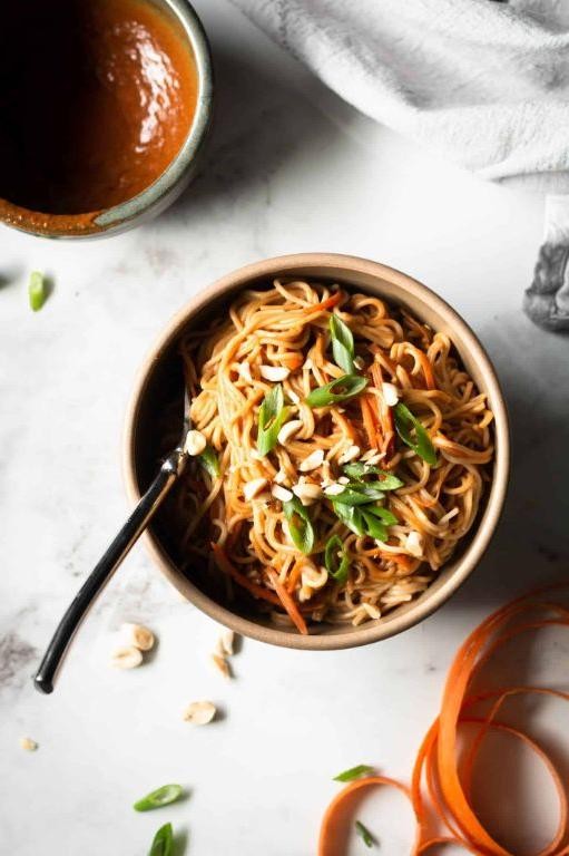 Peanut Butter Millet and Brown Rice Ramen