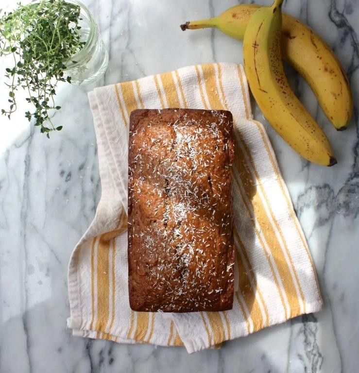 Peanut Butter Whiskey Banana Bread