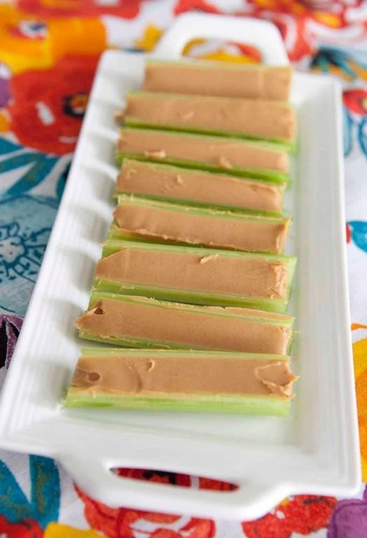 Peanut Butter and Celery Sticks