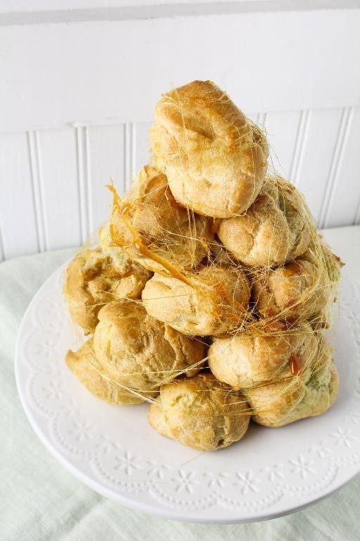 Peanut Butter and Jelly Croque en Bouche