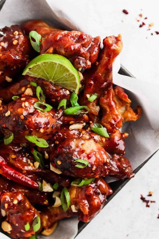 Peanut Butter and Jelly Hot Wings