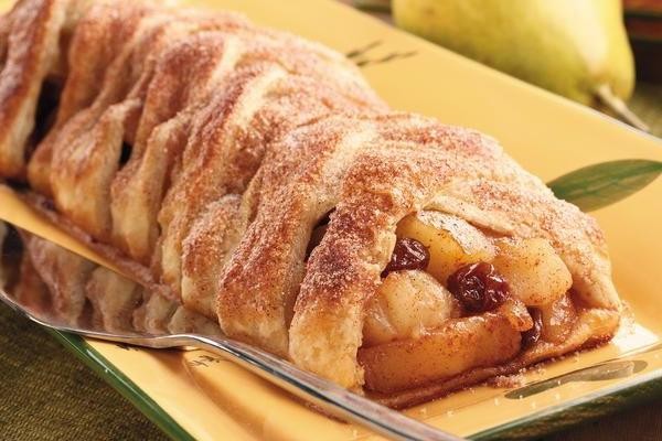 Pear and Apple Strudel