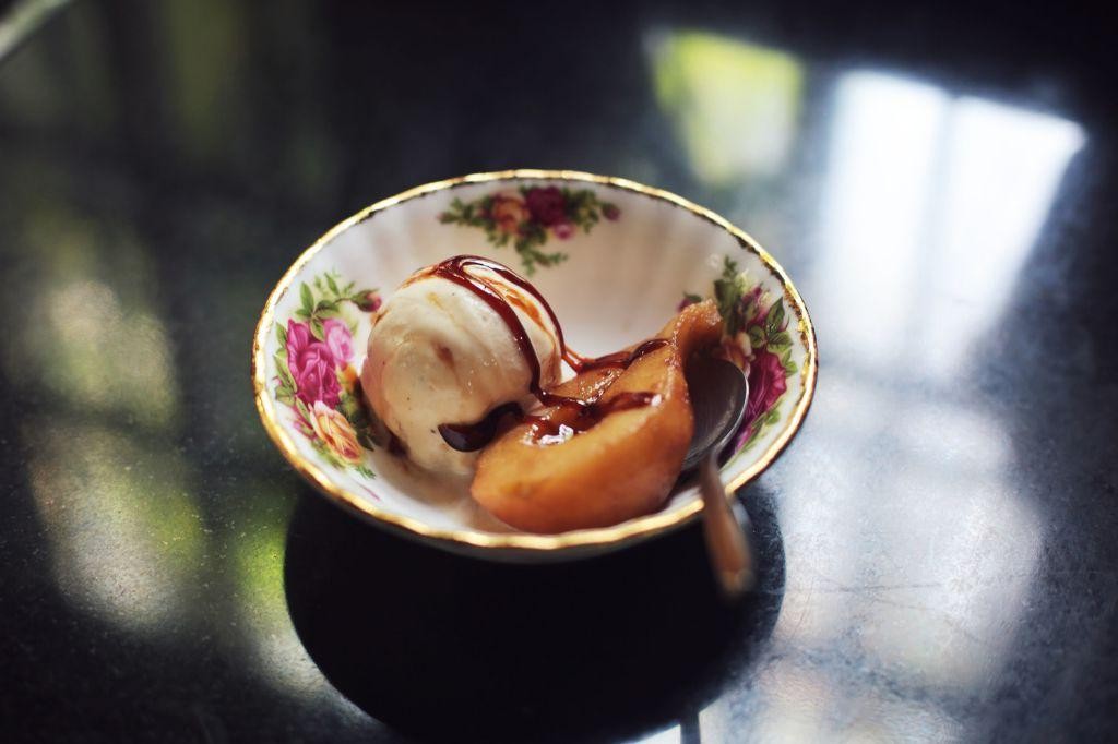 Pear and Cardamom Ice Cream
