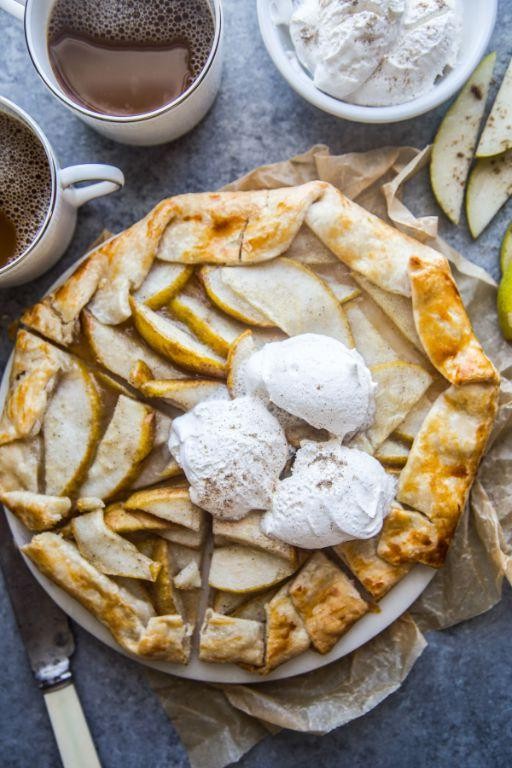 Pear and Cardamom Pie