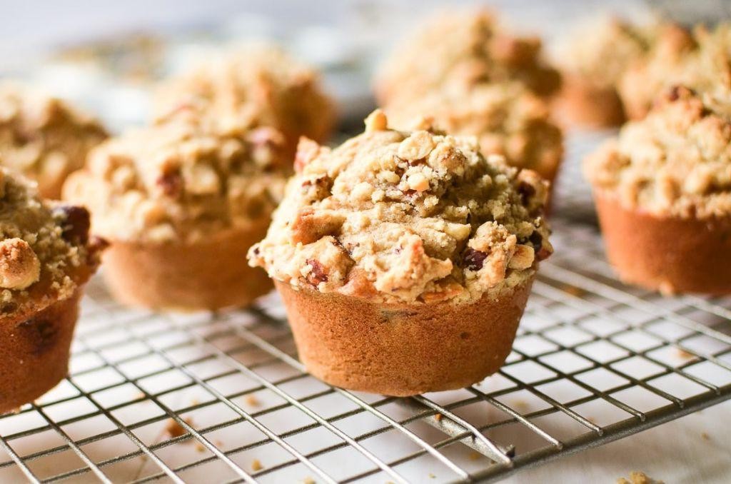 Pear and Hazelnut Muffins