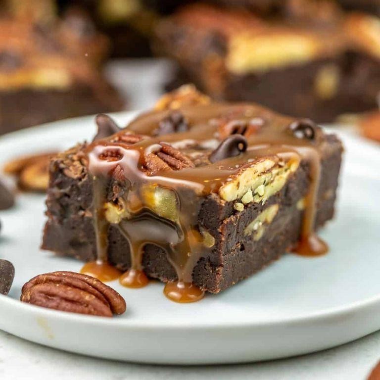 Pecan Caramel Brownies