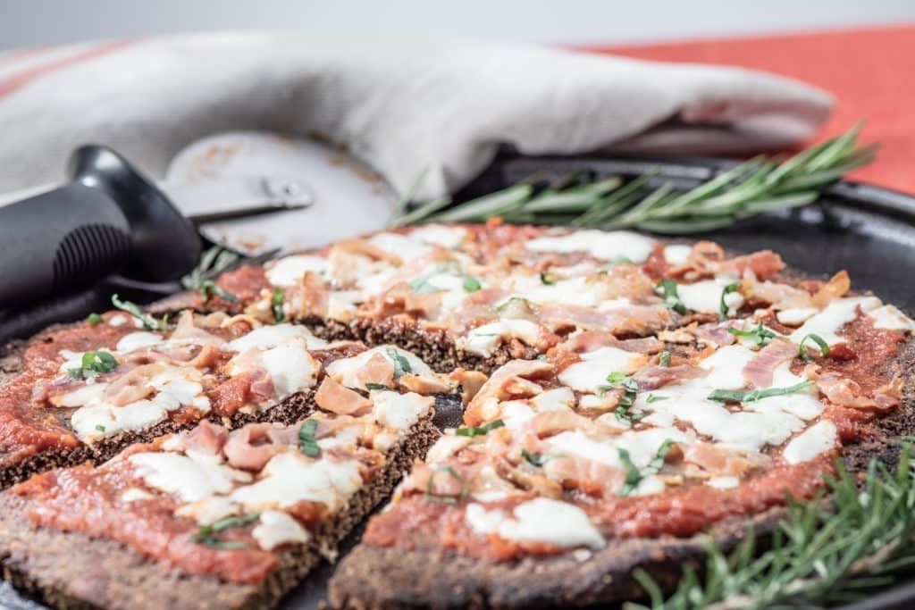 Pecan Flour Pizza Crust