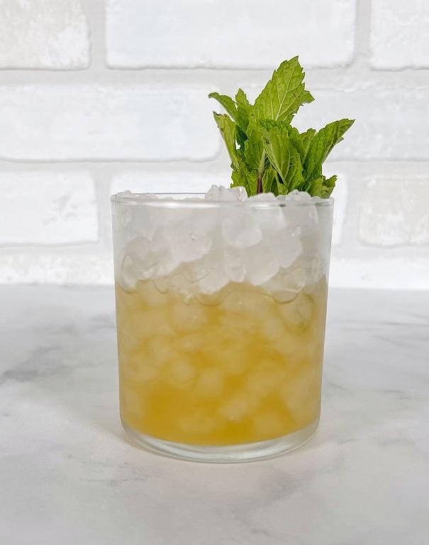Peppermint Bourbon Smash