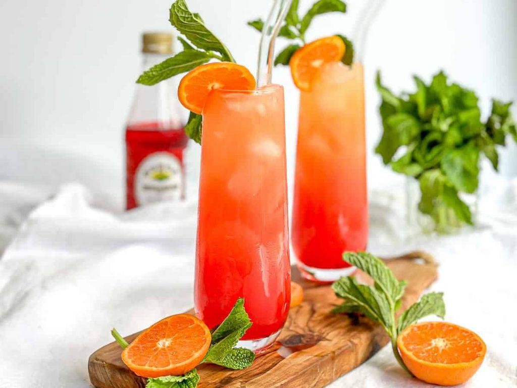 Peppermint Tequila Sunrise
