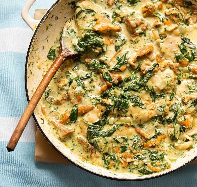 Pheasant Casserole with Creamy Sauce