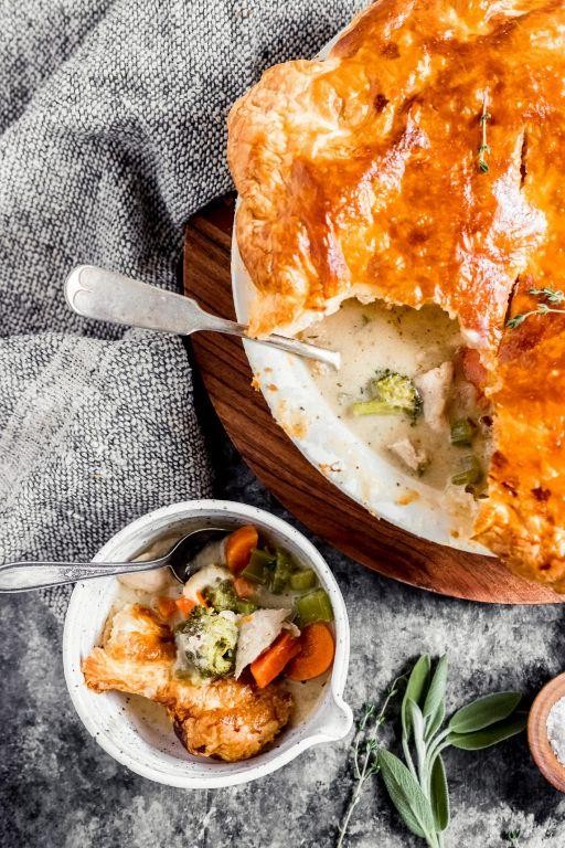 Pheasant Pot Pie with Flaky Crust