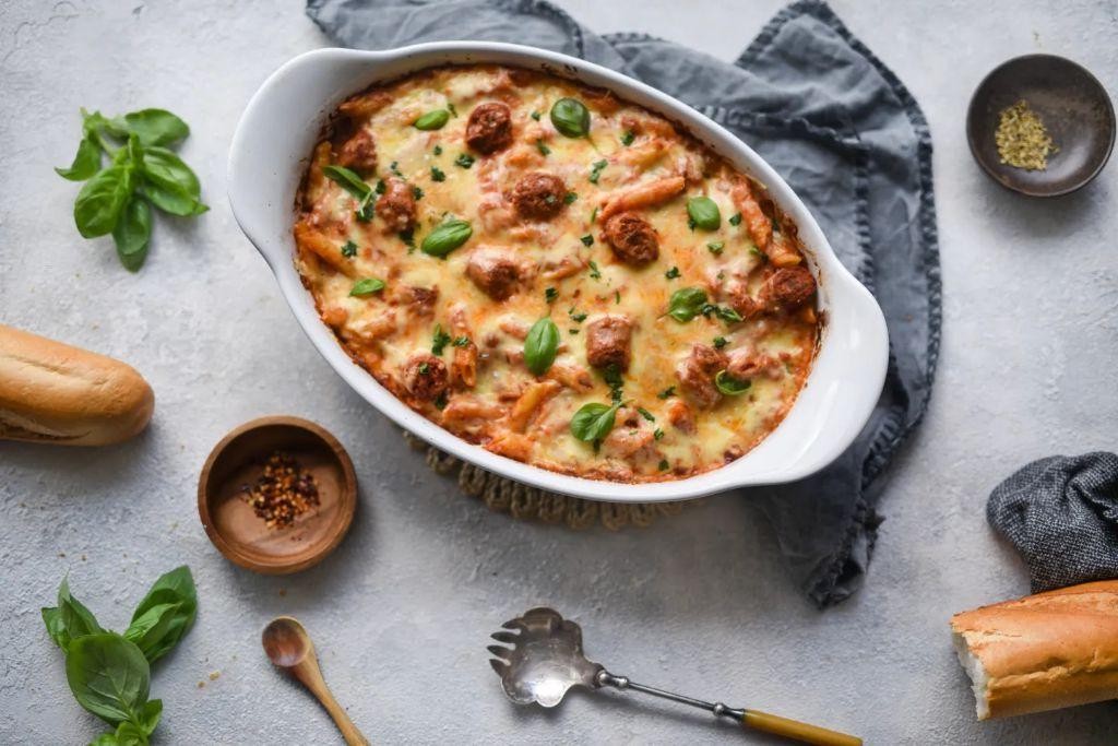 Pheasant Sausages with Peppercorn Sauce