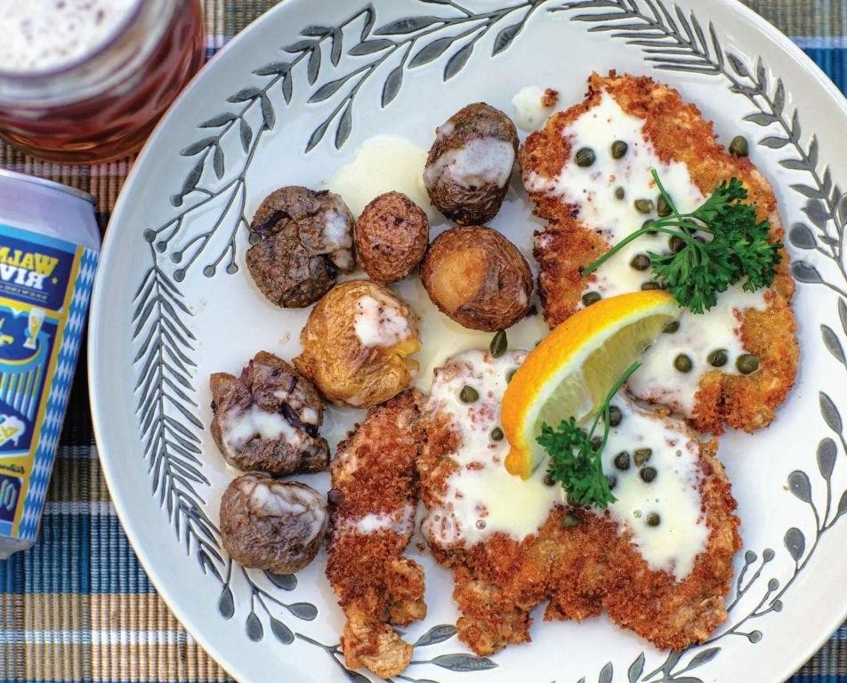 Pheasant Schnitzel with Lemon Butter