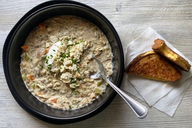 Pheasant and Wild Rice Soup