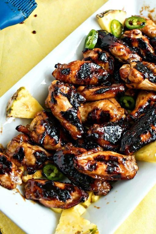 Pineapple Jalapeno Hot Wings