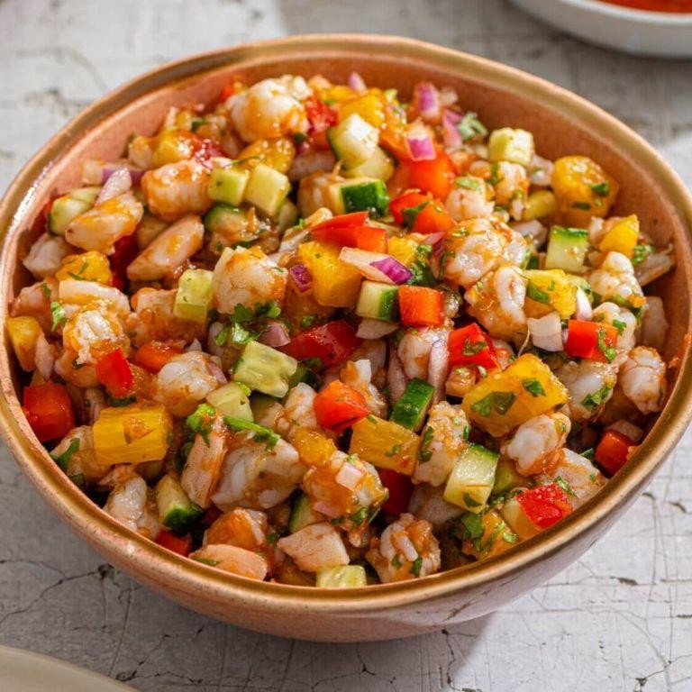 Pineapple Shrimp Ceviche