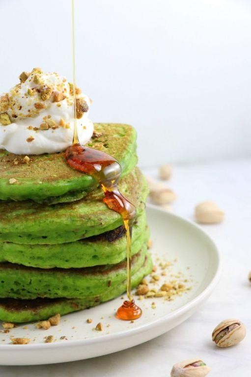 Pistachio Pancakes