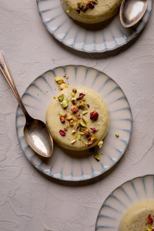 Pistachio Panna Cotta