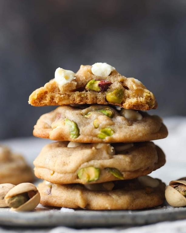 Pistachio and Honey Cookies