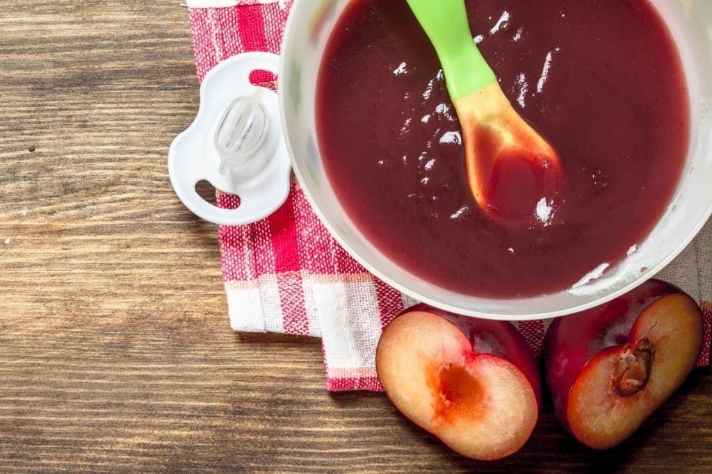 Plum Puree for Infants