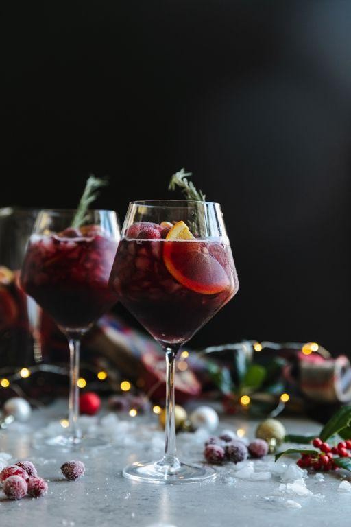 Poinsettia Sangria