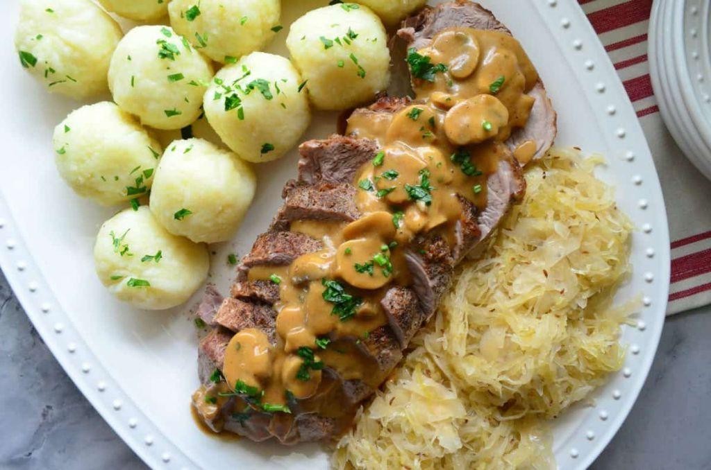 Polish Cabbage and Pork Roast