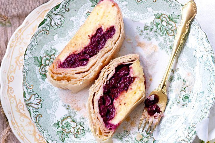 Polish Cherry Strudel