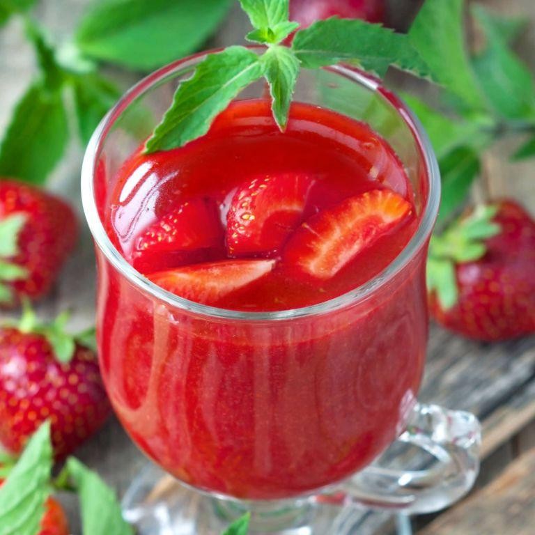 Polish Strawberry Kissel