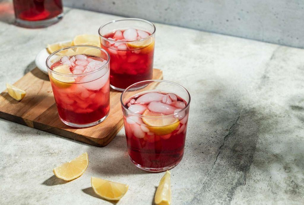 Pomegranate Ice Tea
