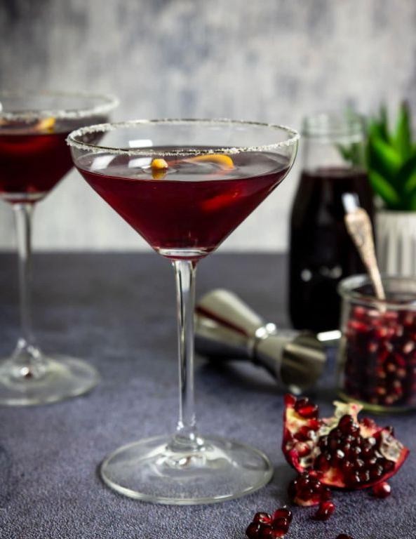 Pomegranate Mexican Martini