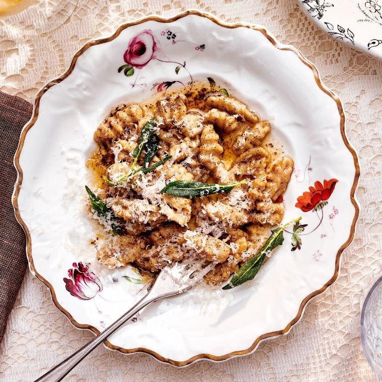 Porcini Mushroom and Sage Butter Gnocchi