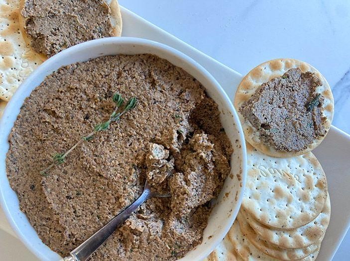 Porcini Mushroom and Walnut Pâté