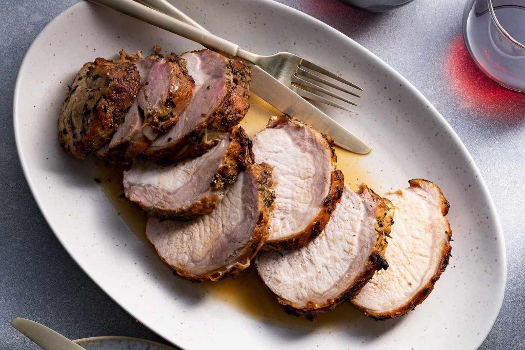 Pork Sirloin with Rosemary and Garlic