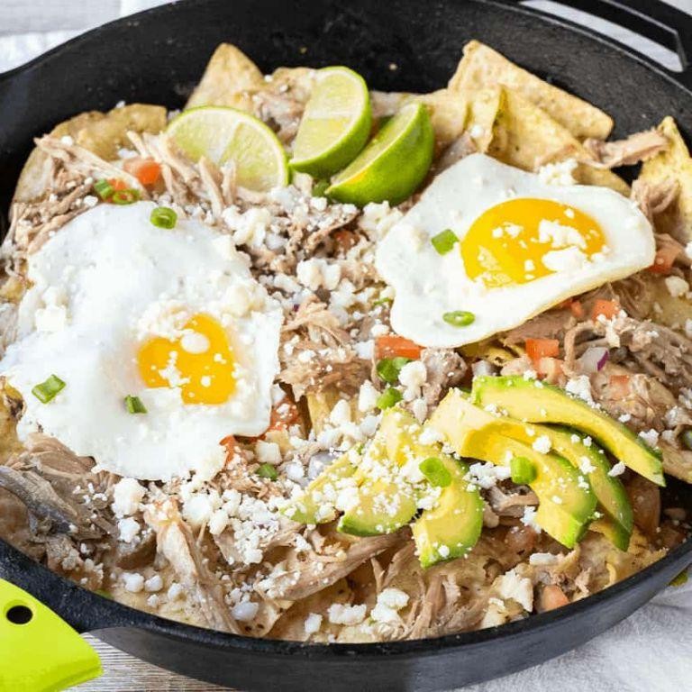 Pork Tenderloin Chilaquiles
