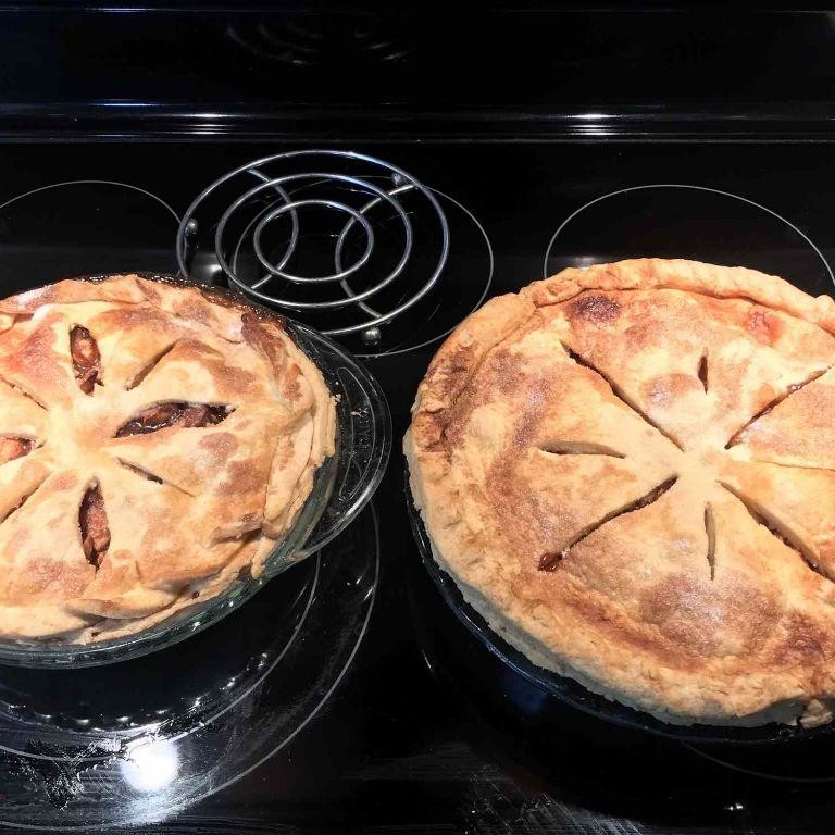 Potato Starch Apple Pie