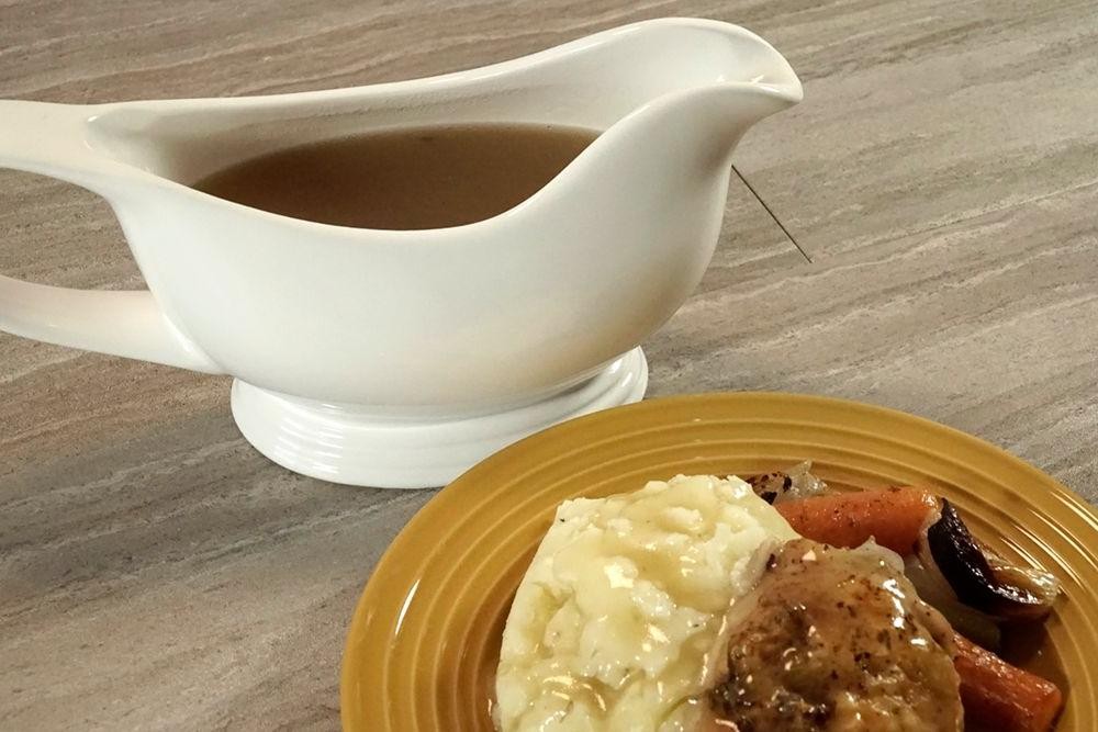 Potato Starch Thickened Gravy