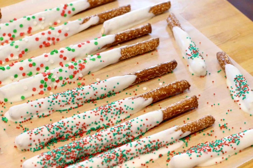 Pretzel Candy with Almonds