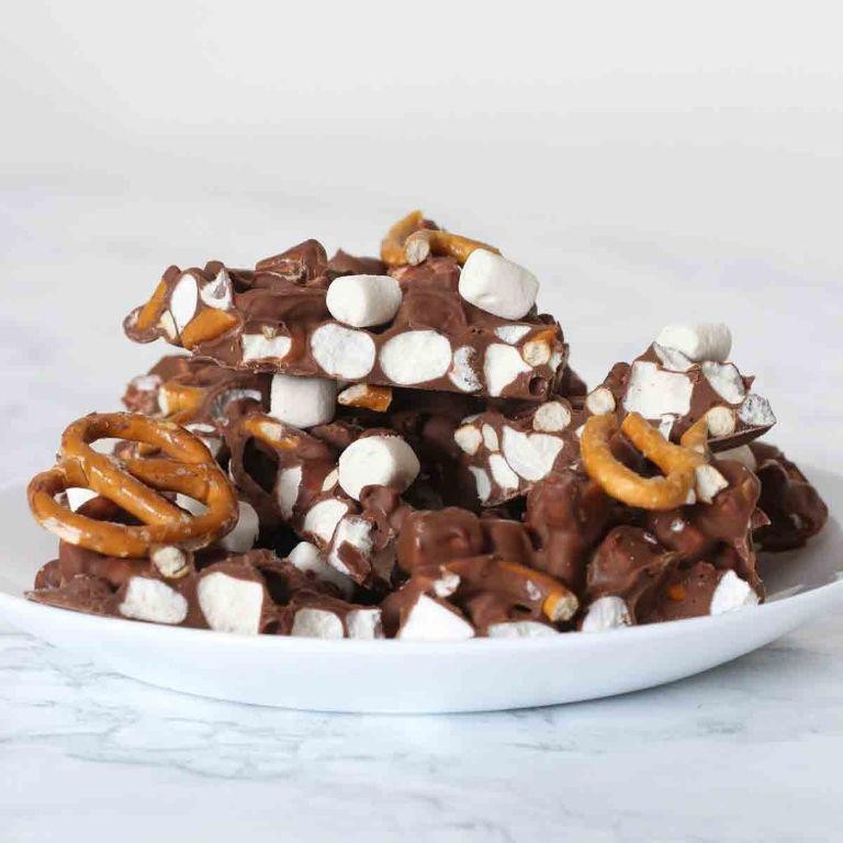 Pretzel Candy with Marshmallows
