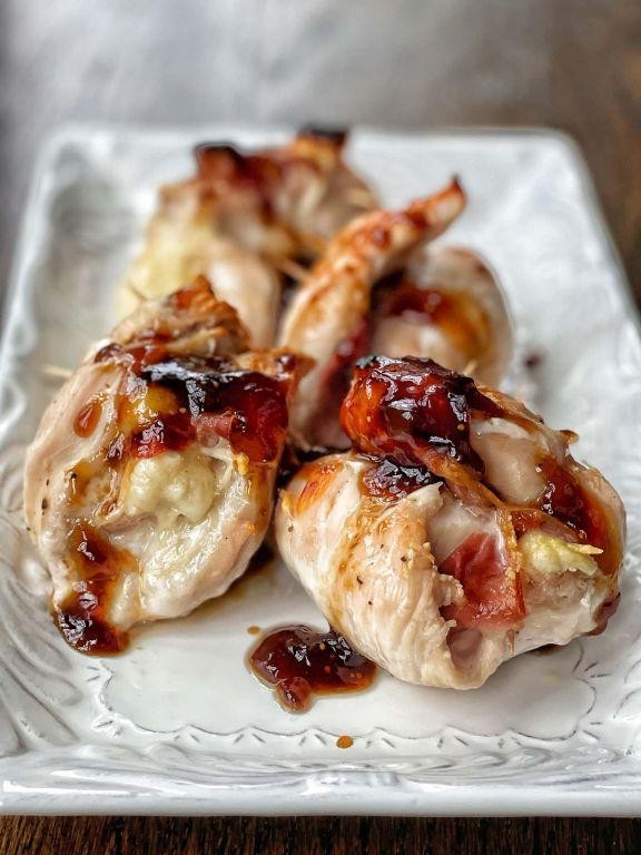 Prosciutto and Mozzarella Stuffed Chicken Breast