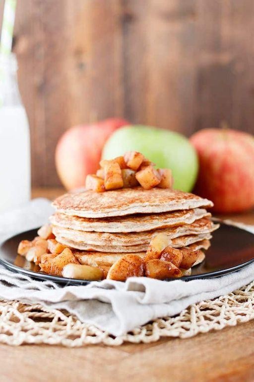 Protein-Packed Applesauce Pancakes