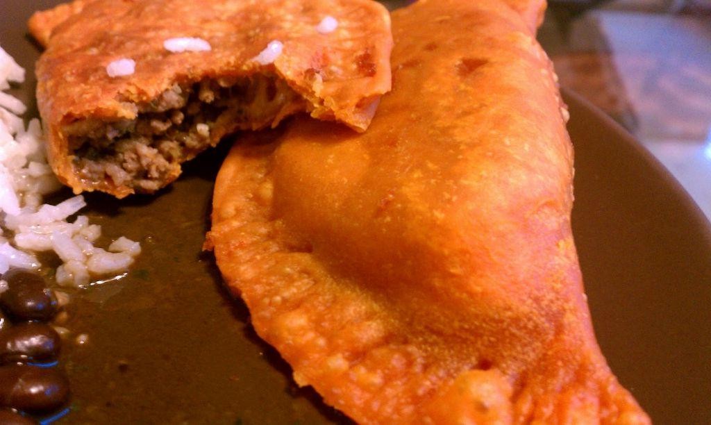 Puerto Rican Pastillos with Black Beans
