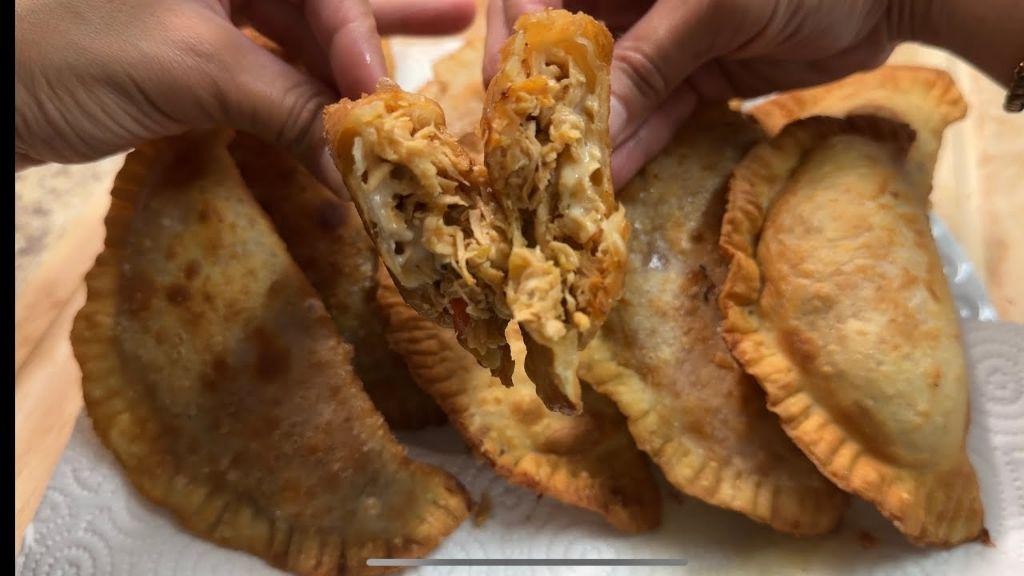 Puerto Rican Pastillos with Chicken