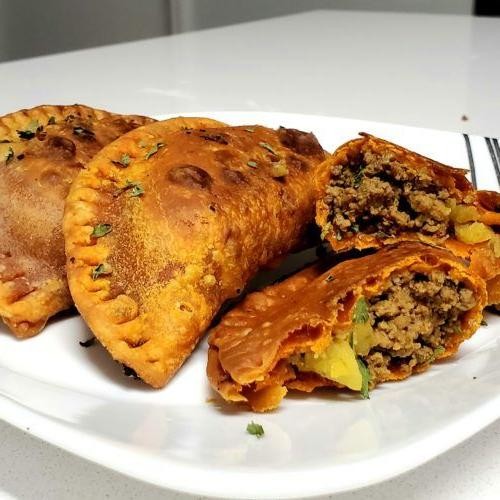 Puerto Rican Pastillos with Vegetables