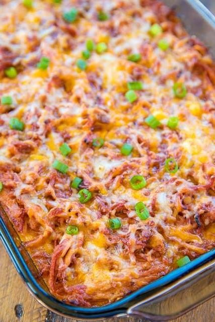 Pulled Pork Cornbread Casserole